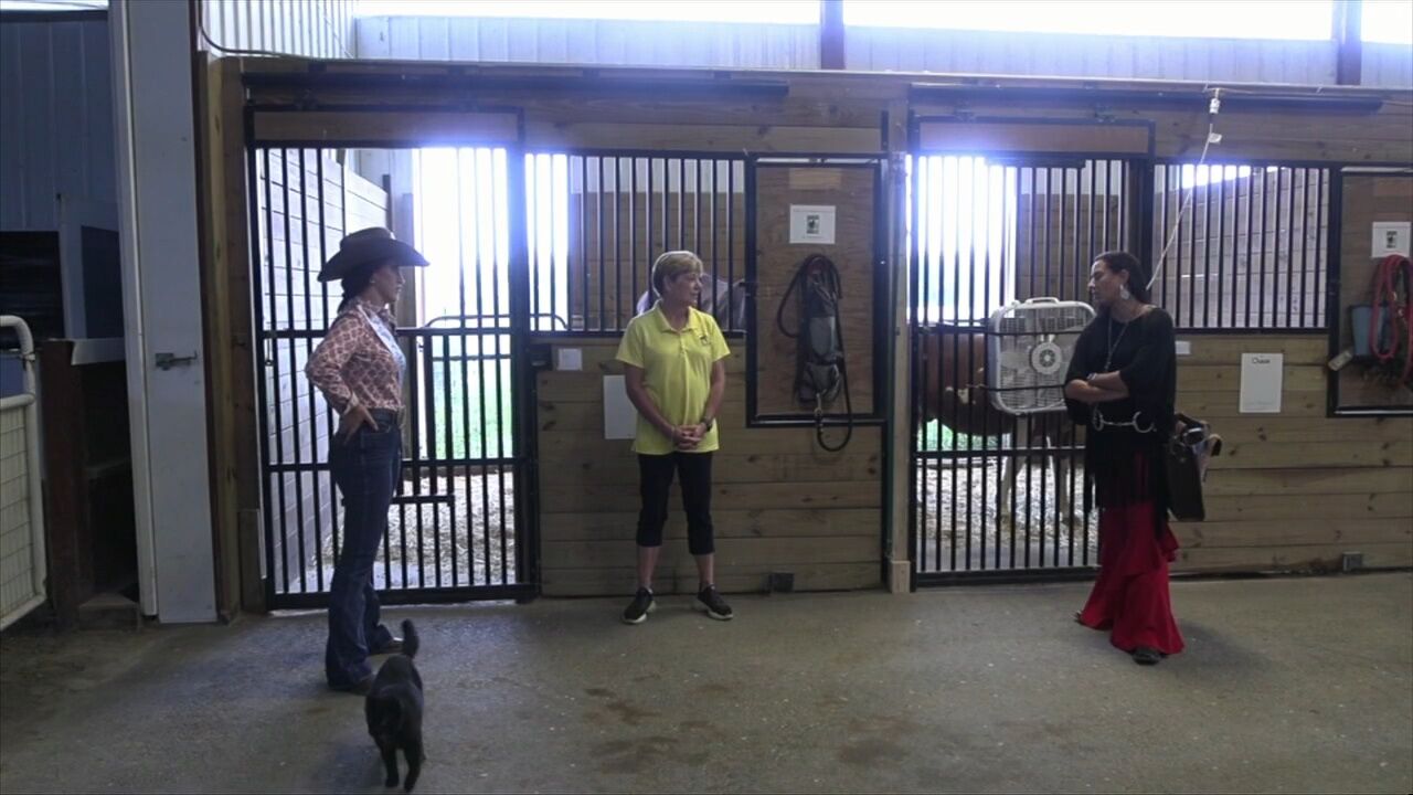 Fasset Farm welcomes Miss Rodeo California to check out their Equestrian Therapy Program